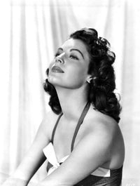 Ava Gardner Curly Hair Photo Print - Premium Quality