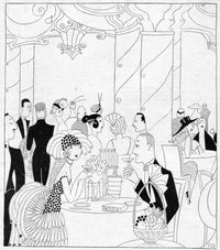 Art Deco 'Diner De Fiancailles' Fine Art Print by Mary Evans