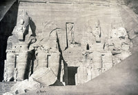 Abu Simbel Temple Fine Art Print - Colossal Statues of Ramses II