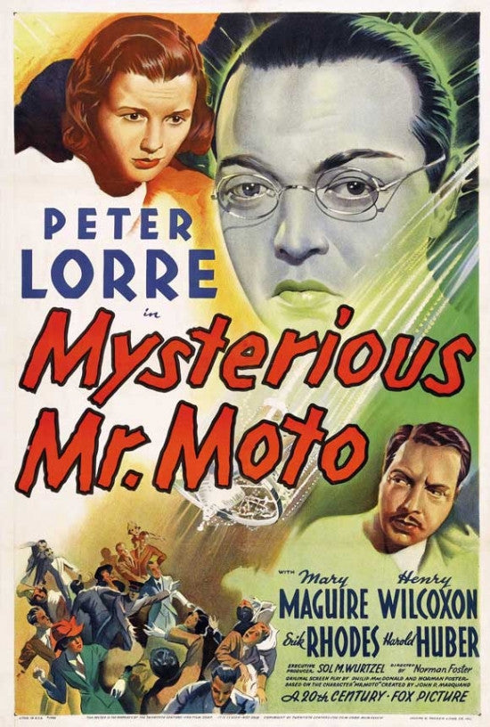 Mysterious Mr. Moto Movie Poster - 11x17 Print