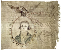 Presidential Campaign Banner 1800 - Jefferson vs. Adams Fine Art Print