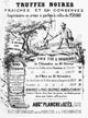 19th Century French Trade Card for Black Truffles Art Print by Granger Collection
