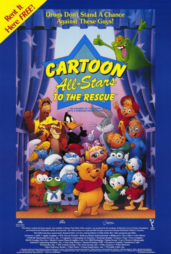 Cartoon All-Stars to the Rescue Movie Poster Print (27x40)