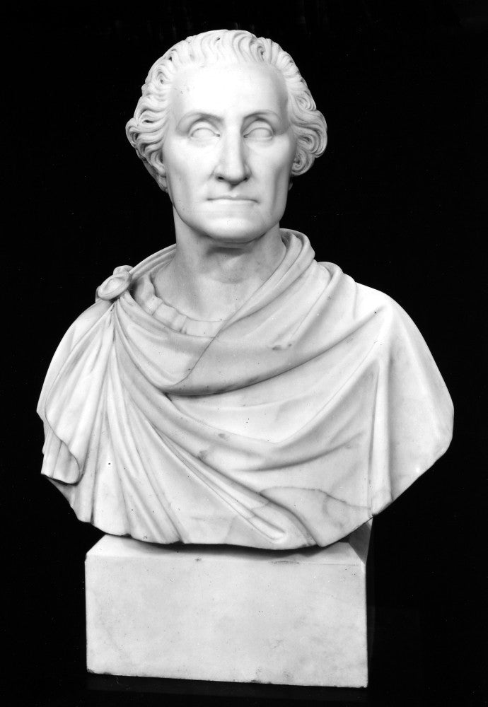 George Washington Marble Bust Poster Print by Granger Collection