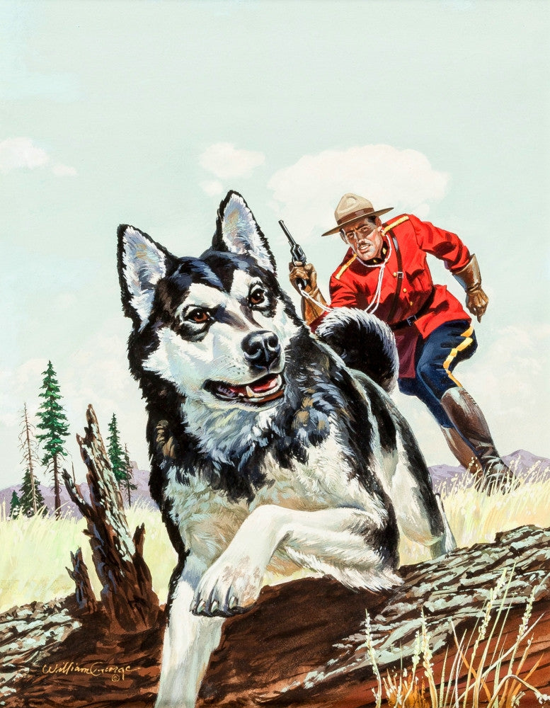 Sergeant Preston of the Yukon #8 Fine Art Print by William George