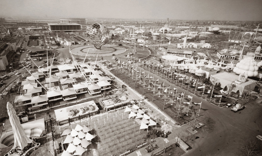 Aerial View of the Unisphere - New York World's Fair Photography by Roger Higgins