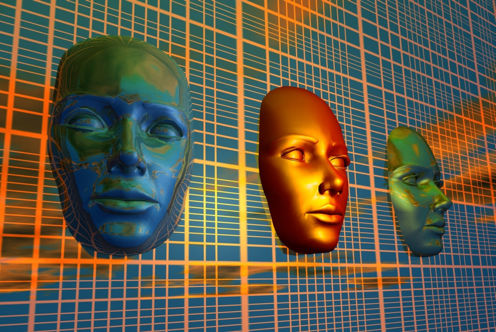The Modern Face of Robotics Fine Art Print