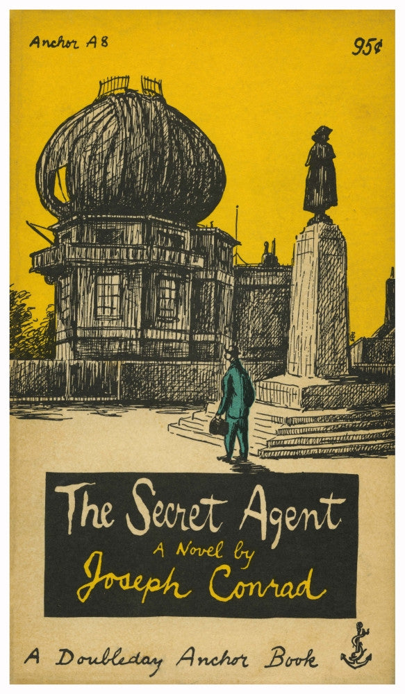 The Secret Agent Book Cover Art Print by E.G.
