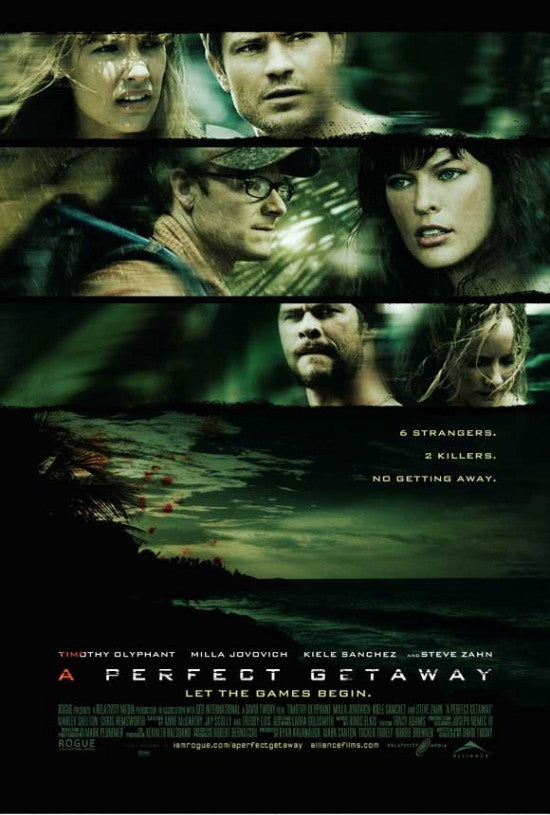 A Perfect Getaway Movie Poster Print - 27x40 | Posterazzi