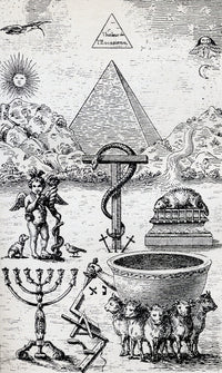 High Degree Symbols Fine Art Print from The Freemason (1932) by Eugen Lennhoff