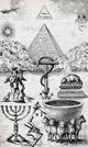 High Degree Symbols Fine Art Print from The Freemason (1932) by Eugen Lennhoff
