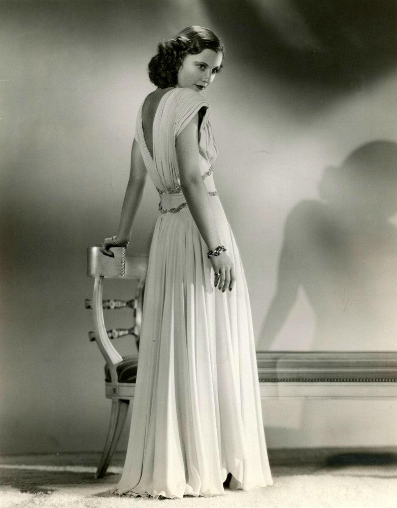 Barbara Stanwyck White Gown Photo Print - Multiple Sizes Available