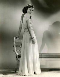 Barbara Stanwyck White Gown Photo Print - Multiple Sizes Available