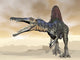 Spinosaurus Roaring in the Desert Fine Art Print