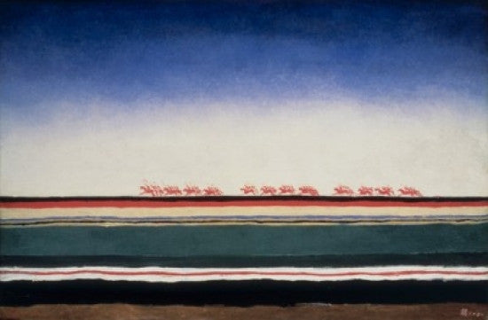 The Red Cavalry Fine Art Print by Kazimir Malevich - 1928-32