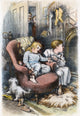 Thomas Nast Christmas Eve Wood Engraving Fine Art Print