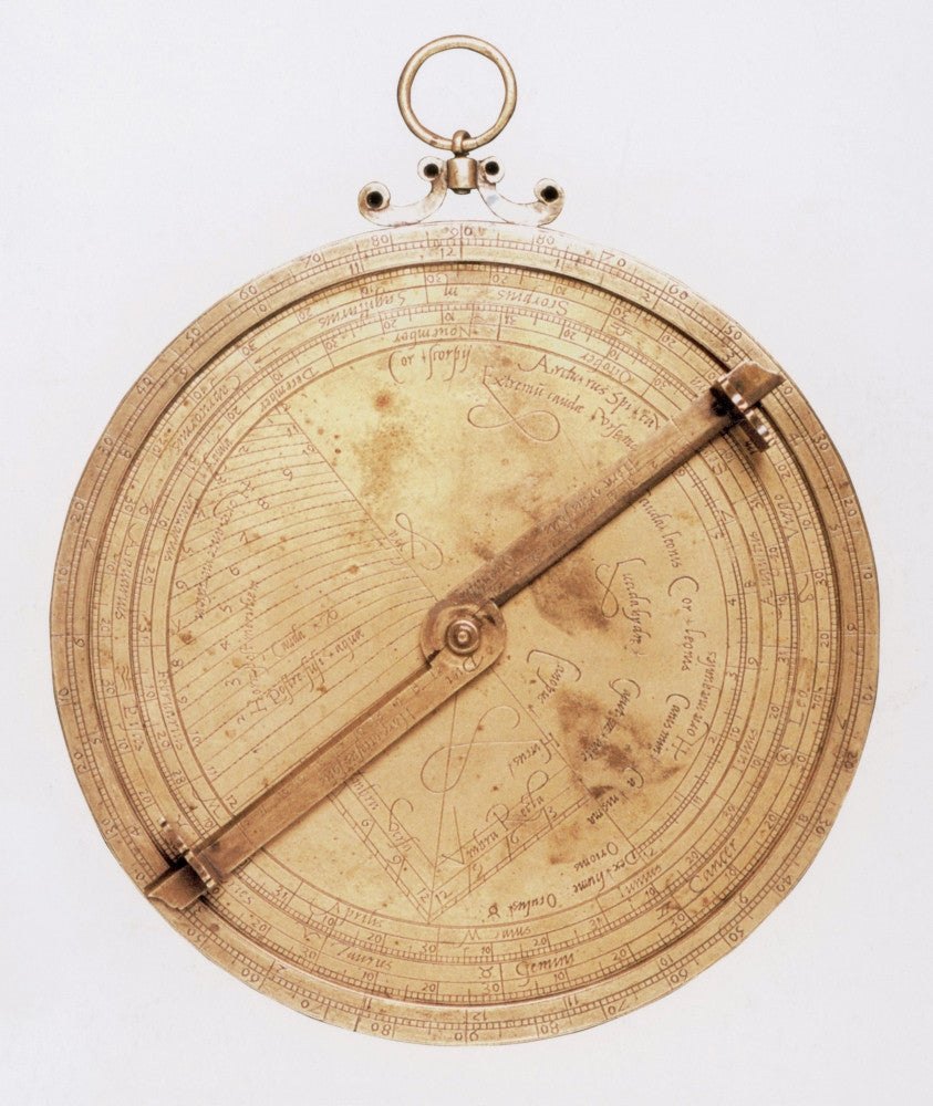 Astrolabe 16th Century Fine Art Print by Science Source