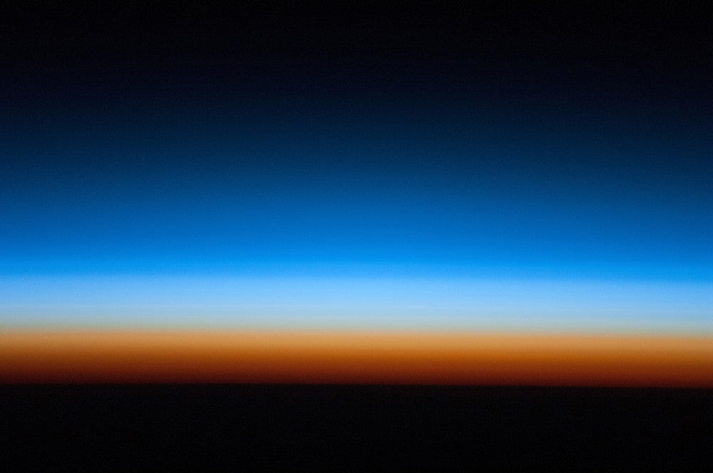 Sunrise Over Earth from Space Fine Art Print by Panoramic Images