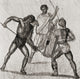 Two Gladiators Practicing Fine Art Print by Ken Welsh | Posterazzi