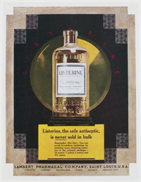 1925 Listerine Advertisement Fine Art Print by Granger Collection