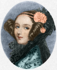 Ada Lovelace Poster Print - Celebrating the First Programmer