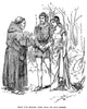 Robin Hood: Friar Tuck Marries Maid Marian - Vintage Illustration Poster Print