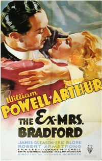 The Ex-Mrs. Bradford Movie Poster 11x17 | Perfect for Home Décor