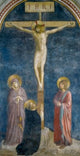 The Crucifixion with Saint Dominic Fine Art Print by Fra Angelico