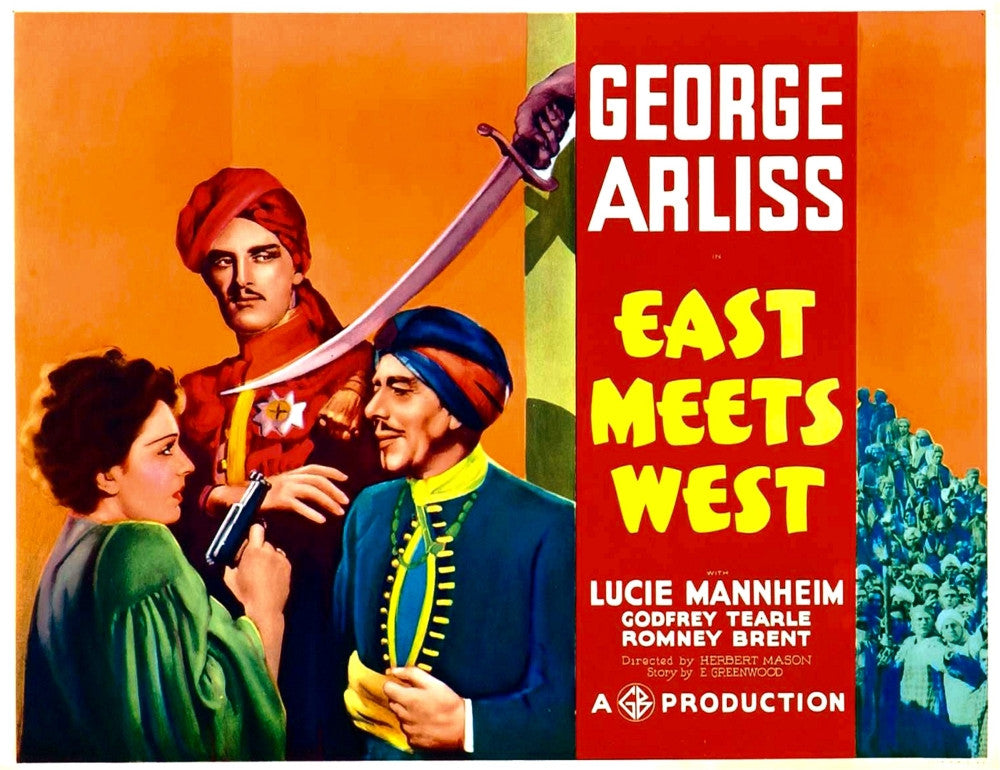 East Meets West Movie Poster Fine Art Print - 1936 Edition