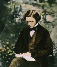 Lewis Carroll Fine Art Print - Oil Over Photograph (C1856)