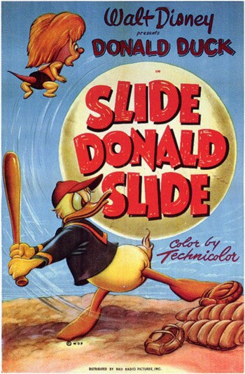 Slide Donald Slide Movie Poster - 11x17 Print