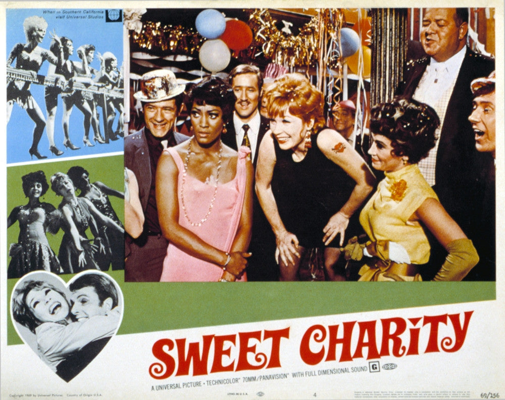 Sweet Charity Movie Poster Fine Art Print featuring Shirley Maclaine and Chita Rivera