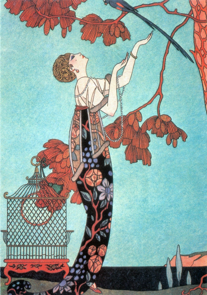 French Fashion Fine Art Print by George Barbier (1914)