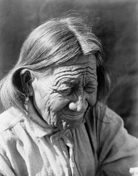 Curtis: Arapaho Native American Photograph by Edward Curtis, 1910