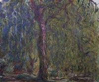 Weeping Willow Fine Art Print by Claude Monet - c. 1919