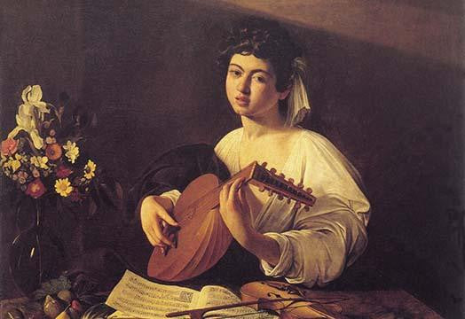 The Lute Player Fine Art Print by Caravaggio