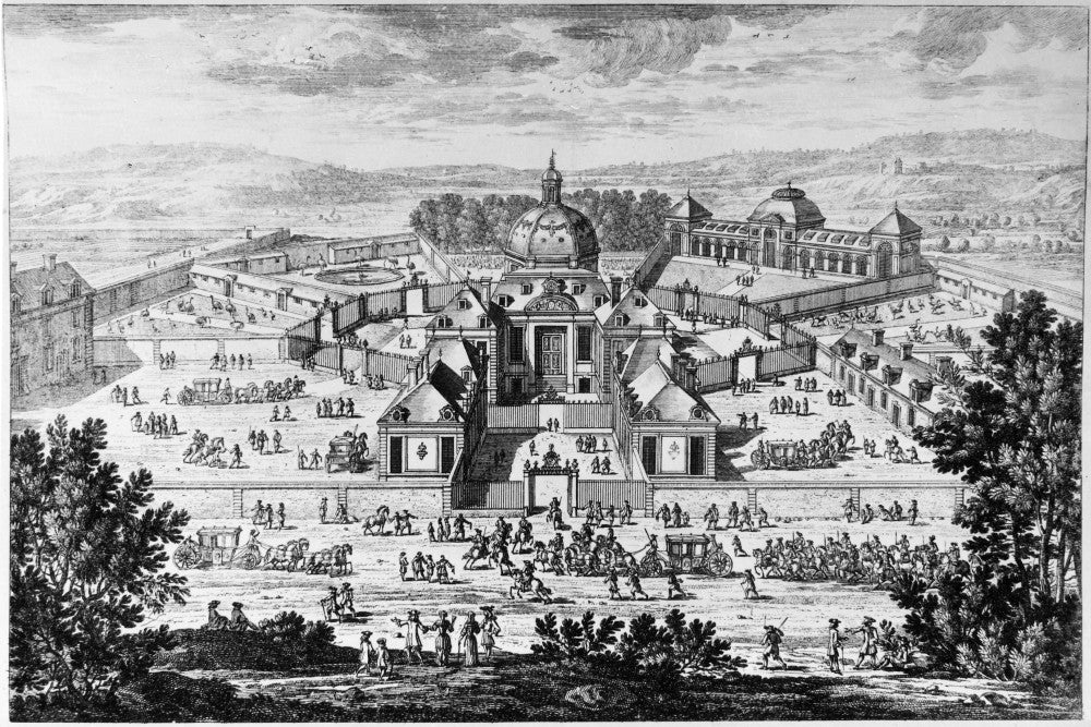 Versailles Menagerie Fine Art Print - Louis XIV's Palace Scene