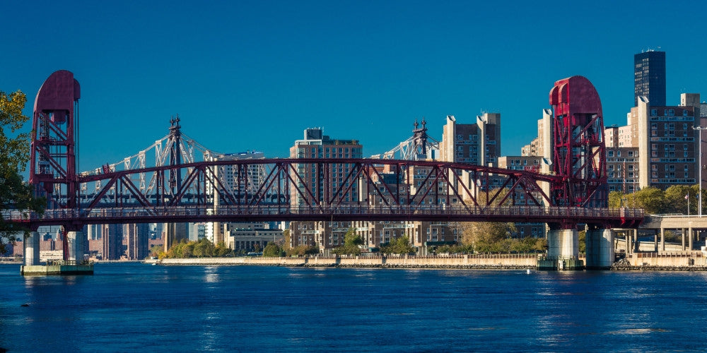 Roosevelt Island Bridge Fine Art Print by Panoramic Images