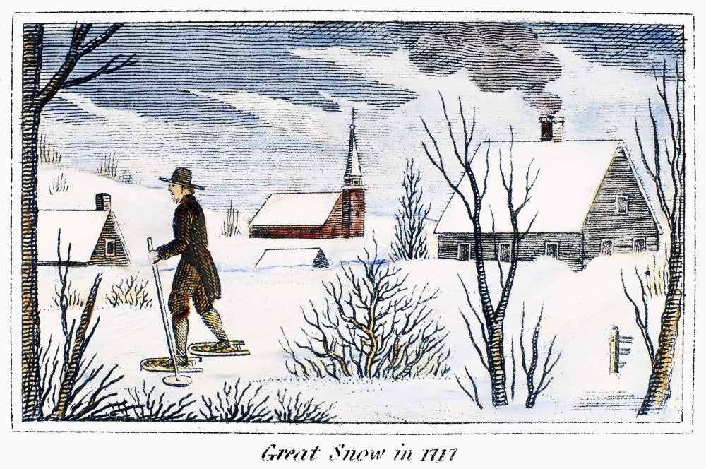 Great Snow of 1717 Fine Art Print by Granger Collection