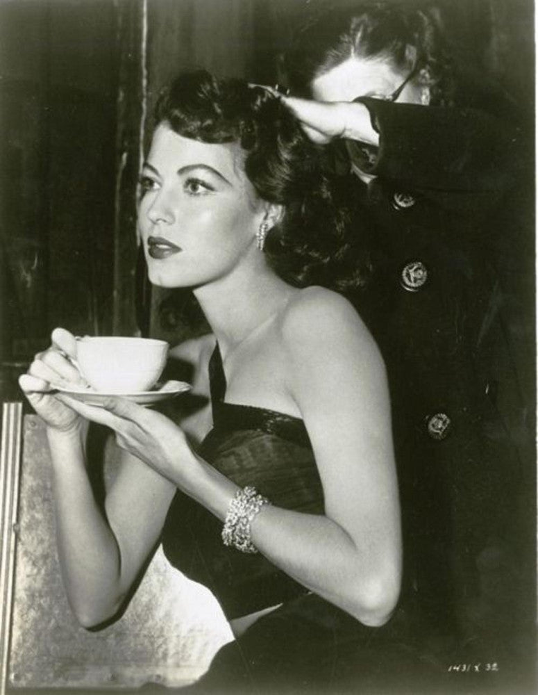 Ava Gardner Tea Photo Print - Available in Multiple Sizes