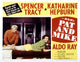 Pat And Mike Movie Poster Fine Art Print featuring Spencer Tracy and Katharine Hepburn