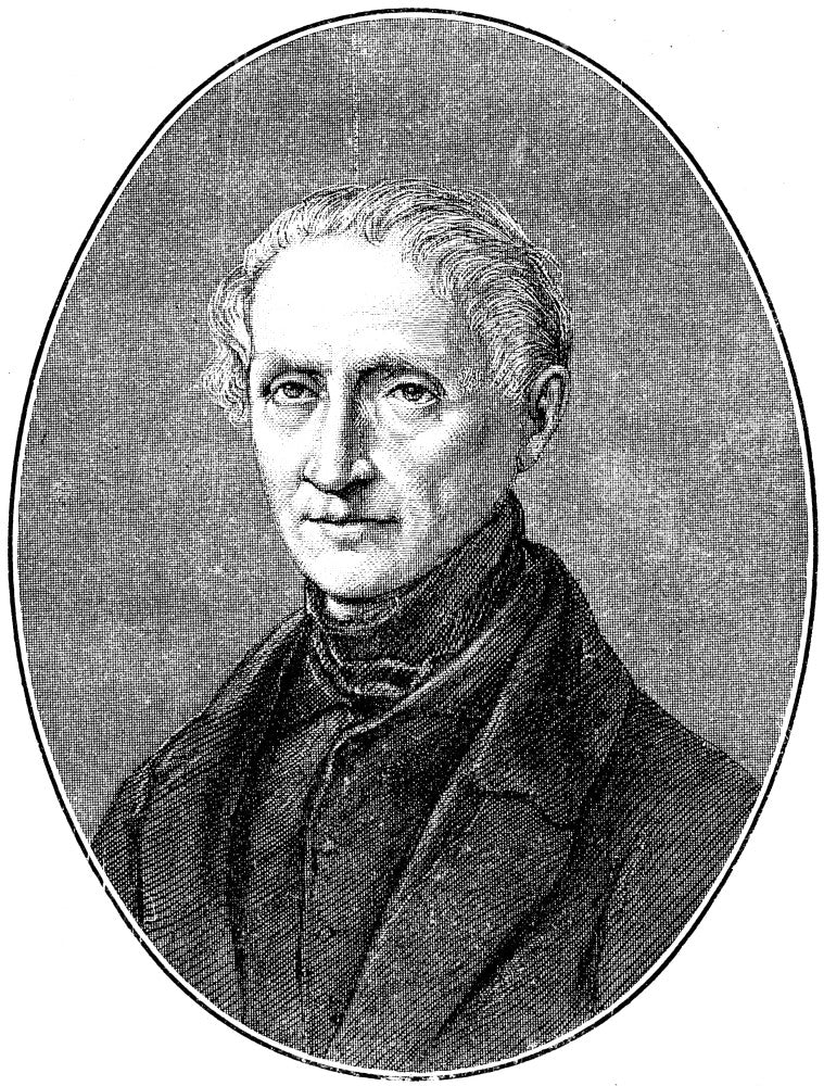 Joseph Von Eichendorff 19th Century Line Engraving Poster Print