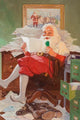 Santa's Thoughts Fine Art Print by John Newton Howitt