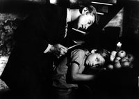 The Night Of The Hunter 1955 Photo Print featuring Robert Mitchum and Billy Chapin