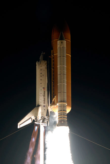 Space Shuttle Endeavour Fine Art Print by Stocktrek Images