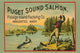 Victorian Era Salmon Can Label Fine Art Print by Schmidt Litho Co.