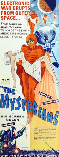 The Mysterians Movie Poster Art Print - 1957 Fine Art Print