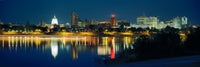 Buildings at the Waterfront Fine Art Print - State Capitol, Harrisburg, PA