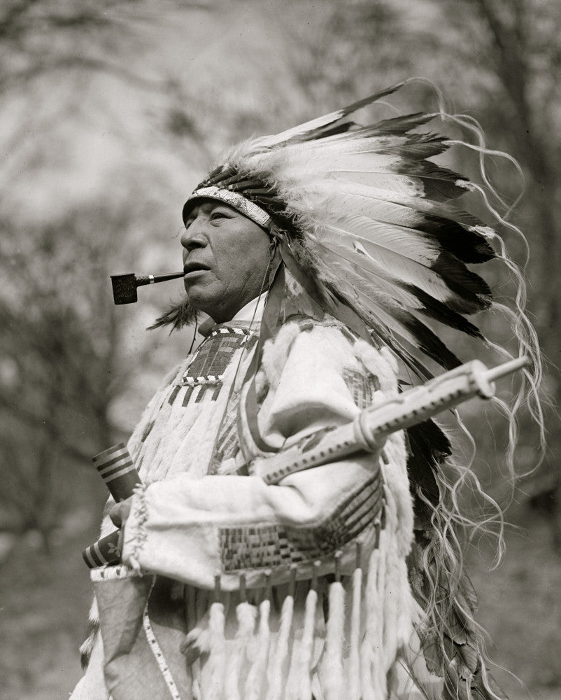 Chief Whirlwind Soldier Fine Art Print from Rosebud Reservation