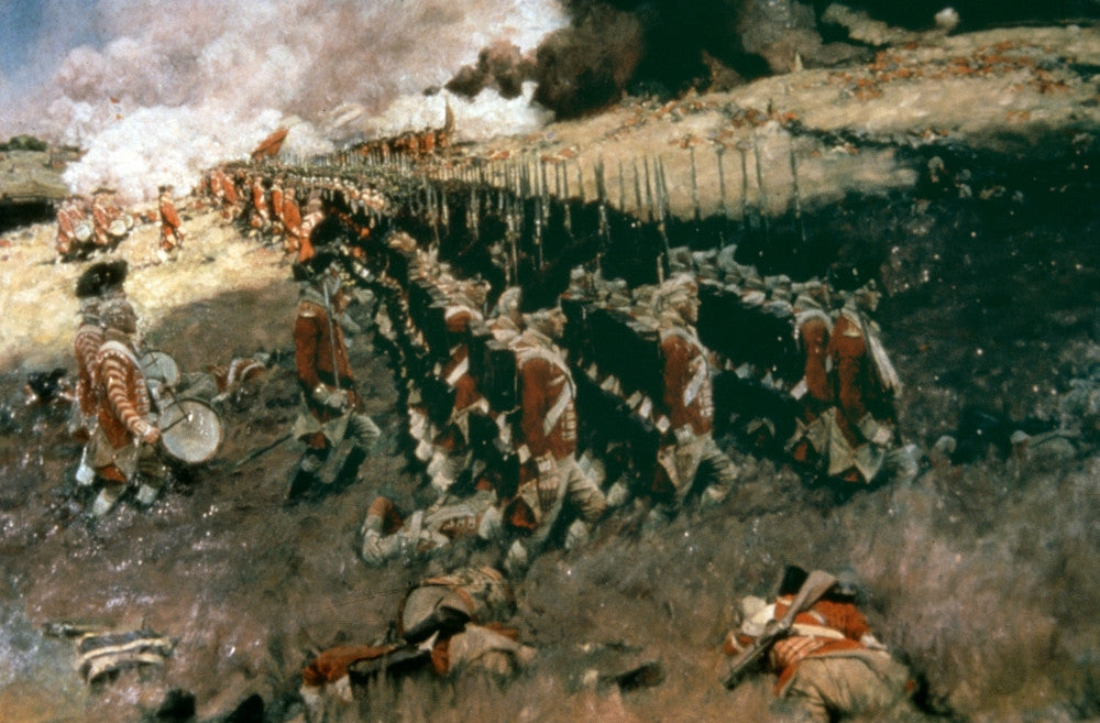 Battle of Bunker Hill Fine Art Print by Howard Pyle